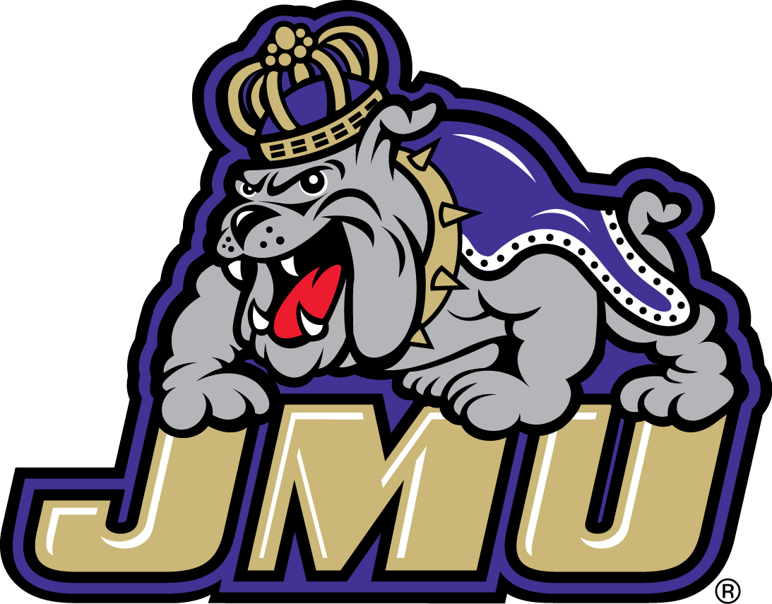 James Madison Dukes 2013-2016 Primary Logo iron on paper